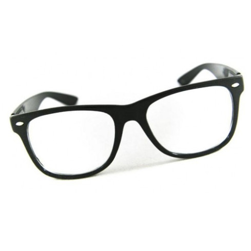 UR7 OKULARY WAYFARER NERD ZERÓWKI