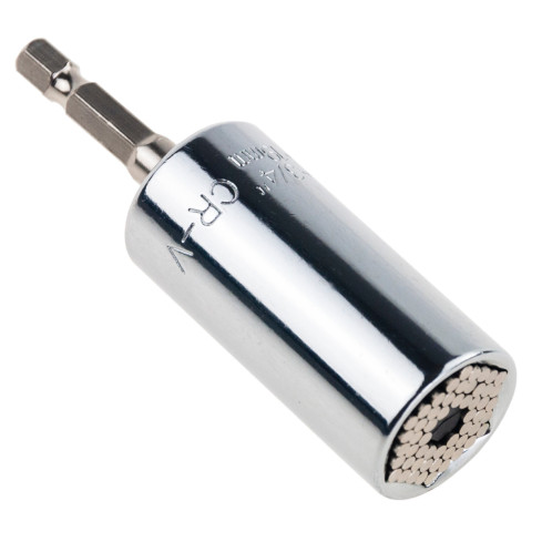 XJ3445 UNIWERSALNA KLUCZ NASADOWY 7-19 mm 1/4-3/4 + NASADKA BIT do WKRĘTARKI