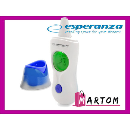 ES138 DR LUCY LCD TERMOMETR WIELOFUNKCYJNY czoło ucho