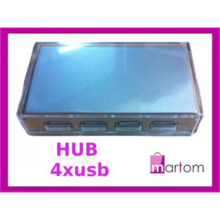 GG62 USB HUB 4 PORTY KABEL PC LAPTOP ROZDZIELACZ