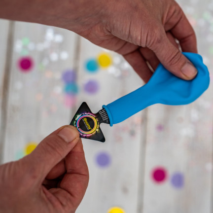 TG41913-2 Balony świecące led PODŚWIETLANE 5SZT MIX KOLORÓW