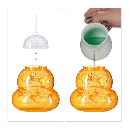 TG63746 PUŁAPKA NA OSY OWADY SZERSZENIE WABIĄCA MUCHY ŁAPACZ OWADÓW SZERSZENI