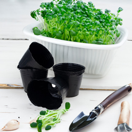 TG70306 DONICZKI PRODUKCYJNE DO ROZSAD UPRAW WYSIEWU SADZONKI 9X7,5 10SZT/KPL