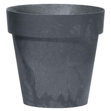 DCUB300E-S433 DONICZKA DONICA ozdobna OSŁONKA EFEKT BETONU SZARA BETON EFFECT PLASTI 12L