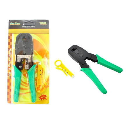 TV37 ZACISKARKA RJ-45 RJ45 RJ12 RJ11 RJ9 +SCIAGACZ