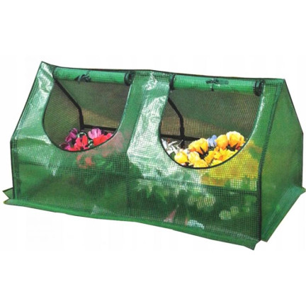 TUN5521 SZKLARNIA OGRODOWA TUNEL FOLIOWY 120x62 rozsadnik