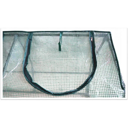 TUN5521 SZKLARNIA OGRODOWA TUNEL FOLIOWY 120x62 rozsadnik