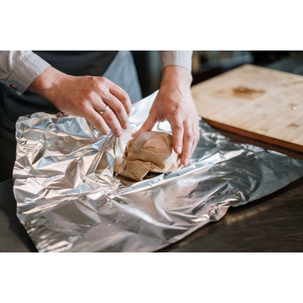 TG67256 FOLIA ALUMINIOWA SPOŻYWCZA GRUBA 10M GASTRONOMICZN