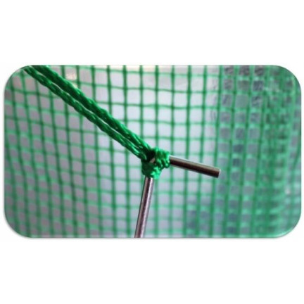 TUN1446 TUNEL FOLIOWY OGRODOWY POŁÓWKA 6x1,5m SZKLARNIA 9m2