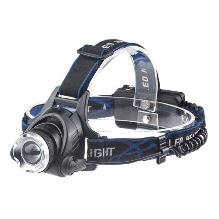 XA121 LATARKA CZOŁOWA LED ZOOM CREE XML T6 CZOŁÓWKA MOC akumulator + ładowarka