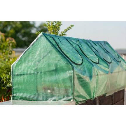 TUN5521 SZKLARNIA OGRODOWA TUNEL FOLIOWY 120x62 rozsadnik