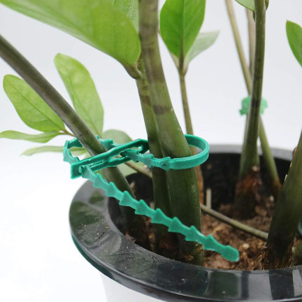 TG56594 OPASKI ZACISKOWE SPINKI OGRODNICZE TRYTYTKI DO ROŚLIN KLIPSY wielorazowe