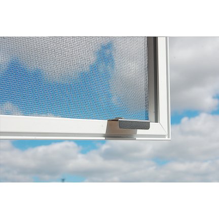 NN15 MOSKITIERA SIATKA NA OKNO OWADY 150x150 + RZEP BIAŁA PRZECIW KOMAROM MUCHOM