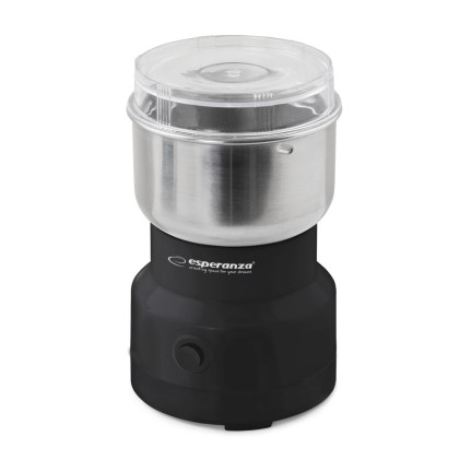 EKC007K MŁYNEK ELEKTRYCZNY DO  KAWY CAPPUCCINO MOCNY CZARNY