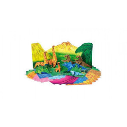 CR45 4M ORIGAMI DINOZAUR ZESTAW ARTYSTYCZNY