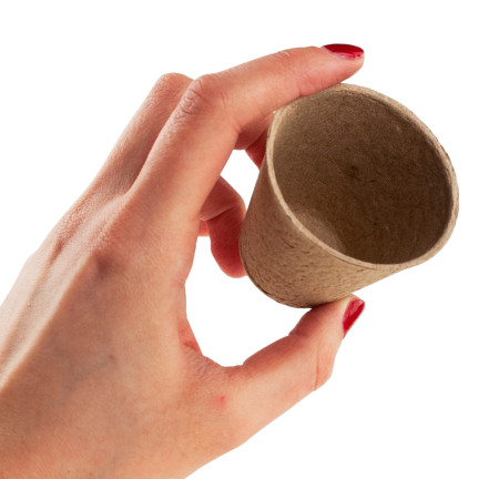 201277 DONICZKI TORFOWE P6 BIODEGRADOWALNE ROZSADOWE SADZONKI ROZSADY 6 cm 60 szt.