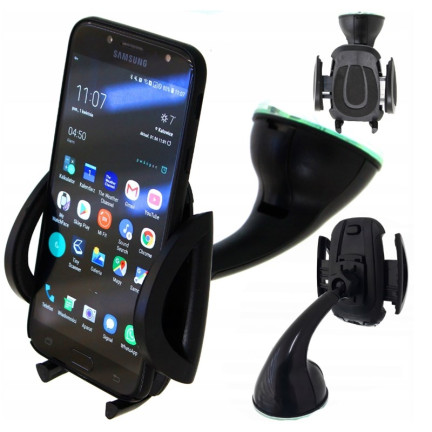 XJ3004 UCHWYT SAMOCHODOWY OBROTOWY na szybę do nawigacji