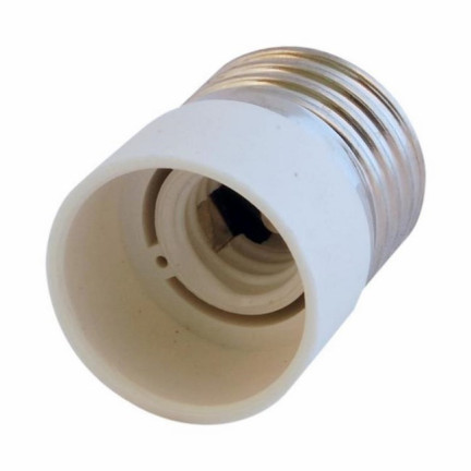UU88 Redukcja adapter żarówka E27 na E14