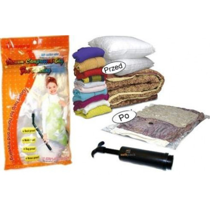 AG91 WOREK PRÓŻNIOWY NA UBRANIA WORKI PRÓŻNIOWE 50x60