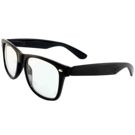 UR7 OKULARY WAYFARER NERD ZERÓWKI