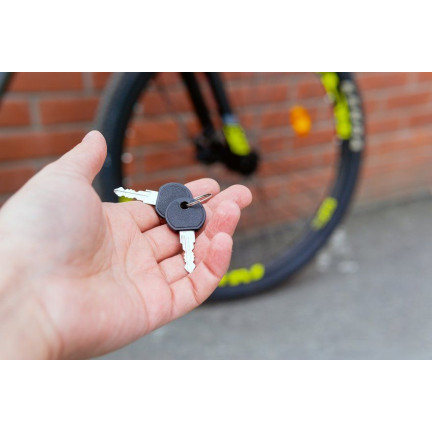 RB8 ZAPIĘCIE BLOKADA ZABEZPIECZENIE ROWEROWE LINKA na KLUCZYK rower Skuter MOTOR