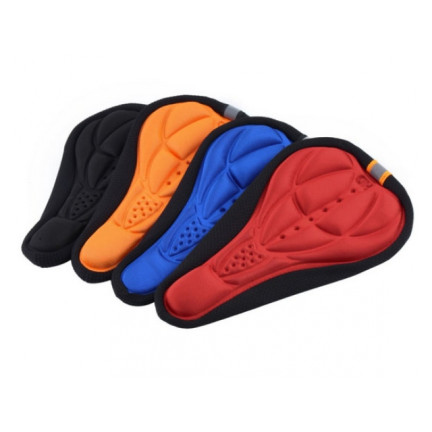 RR63 MTB Nakładka żelowa na siodełko rowerowe 3 kolory 