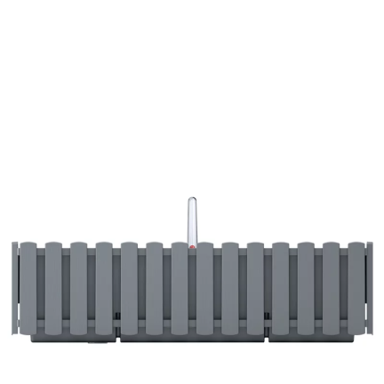 DDEF600W-405U SKRZYNKA BALKONOWA na balustradę DONICZKA 58cm Z UCHWYTAMI miernik wilgoci