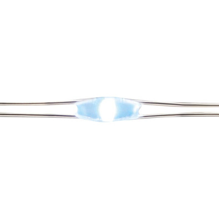 TG66259-1 LAMPKI CHOINKOWE Na DRUCIKU 10 LED MIKRO GIRLANDA ZIMNY BIAŁY + baterie