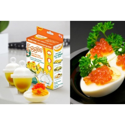 KD37 zestaw Eggies do gotowania JAJEK BEZ SKORUPEK