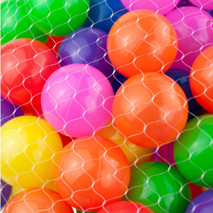 LL38 PIŁKI PIŁECZKI KULKI 7cm SUCHEGO BASENU KOJCA 100szt