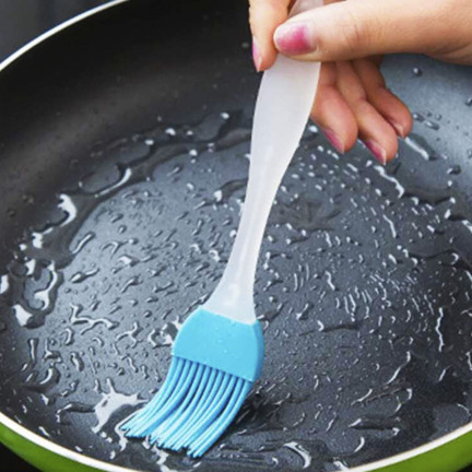 TG56161 SZPATUŁKA + PĘDZELEK SILIKONOWY PĘDZEL ŁOPATKA 2szt