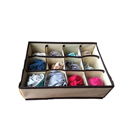 TG63164 ORGANIZER NA BIELIZNĘ SKARPETKI SZUFLADY WKŁAD 12 PRZEGRÓDEK