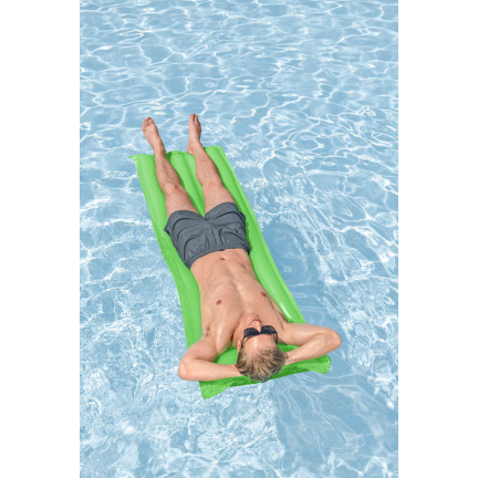 44007 MATERAC DMUCHANY DO PŁYWANIA JEDNOOSOBOWY PLAŻOWY KOLORY BESTWAY 183X69CM