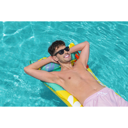 44033 MATERAC KOLOROWY PLAŻOWY DO PŁYWANIA KOLORY SZCZĘŚCIA BESTWAY 183X69CM