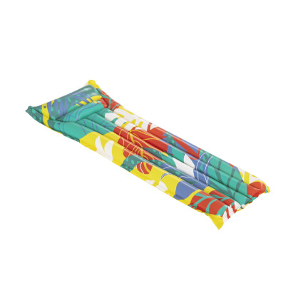 44033 MATERAC KOLOROWY PLAŻOWY DO PŁYWANIA KOLORY SZCZĘŚCIA BESTWAY 183X69CM
