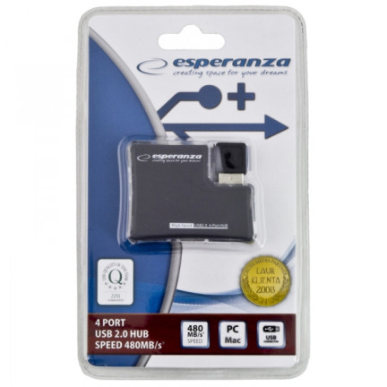 ES268 USB 2.0 HUB 4 PORTY EA124