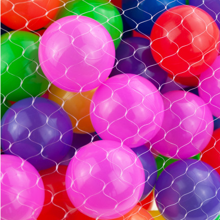 LL38 PIŁKI PIŁECZKI KULKI 7cm SUCHEGO BASENU KOJCA 100szt