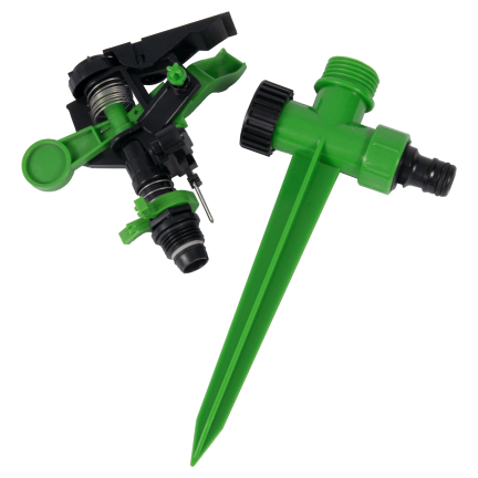 WIL4615 ZRASZACZ OGRODOWY PULSACYJNY spryskiwacz WBIJANY DO WĘŻA szybkozłączka 360°