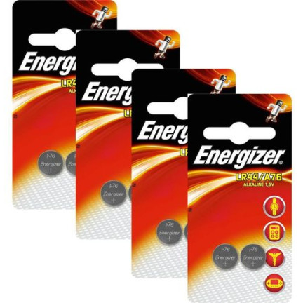 EN7 2x Bateria ENERGIZER A76 LR44 AG13 L1154 GPA76 PX76A