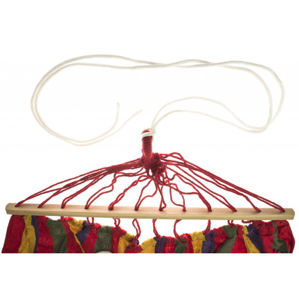 TG56035-2 DUŻY HAMAK OGRODOWY NA STELAŻU 2-OSOBOWY WISZĄCY BUJAK HUŚTAWKA + POKROWIEC