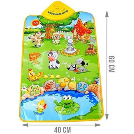 TG71169 MATA MUZYCZNA INTERAKTYWNA EDUKACYJNA WESOŁA FARMA ODGŁOSY ZWIERZĄT DLA MALUSZKA