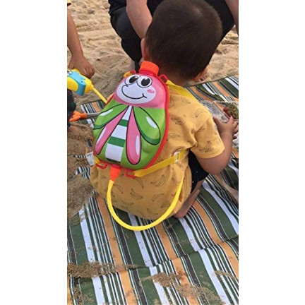 TG55531 PISTOLET NA WODĘ BROŃ Z PLECAKIEM SIKAWKA PSZCZÓŁKA BIEDRONKA PLECACZEK