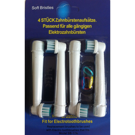 AS55 4SZT końcówek szczoteczek Braun oral-b HIT