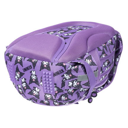 KUR1 PLECAK TORNISTER SZKOLNY KUROMI SANRIO FIOLET ORYGINALNY LICENCJA ST.MAJEWSKI 22L 4 KOMORY