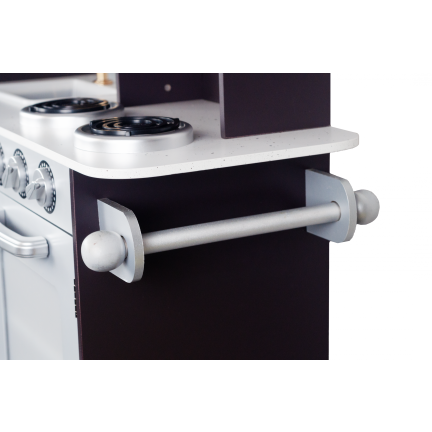 TG53009 KUCHNIA DREWNIANA JAK PRAWDZIWA DUŻA ZABAWKOWA DLA DZIECI MDF KUCHENKA