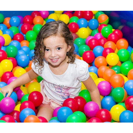 EP100 PIŁKI PIŁECZKI KULKI 6cm SUCHEGO BASENU KOJCA 100