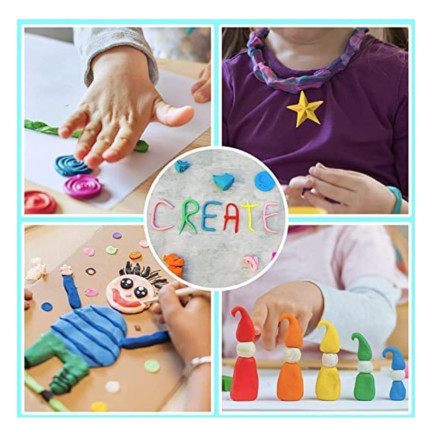 TG60631 PIANKOLINA Plastelina SENSO GLINA POLIMEROWA PIANKA MASA PLASTYCZNA 36SZT