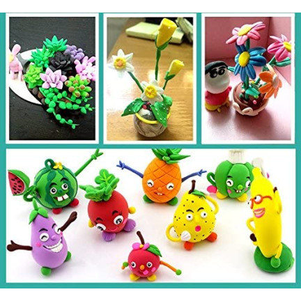 TG60632 PIANKOLINA Plastelina SENSO GLINA POLIMEROWA PIANKA MASA PLASTYCZNA 12SZT