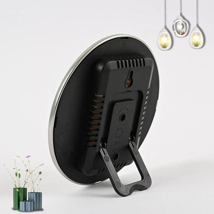 TG56535 DUŻY TERMOMETR HIGROMETR MIERNIK WILGOTNOŚCI ANALOGOWY CZYTELNY DO SZKLARNI