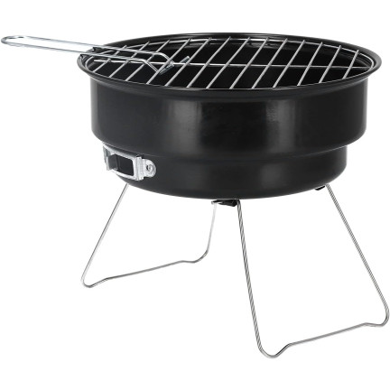 TG71416 GRILL TURYSTYCZNY SKŁADANY OKRĄGŁY WĘGLOWY PRZENOŚNY MINI RUSZT